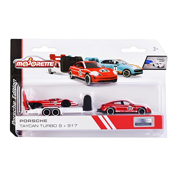 Majorette Porsche Yarış Araçları Porsche Taycan Turbo S & 917