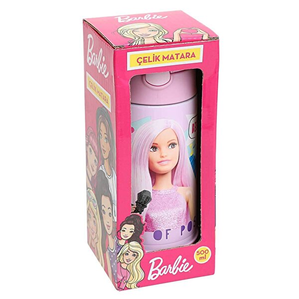 Barbie Due Popstar Çelik Matara 500 Ml