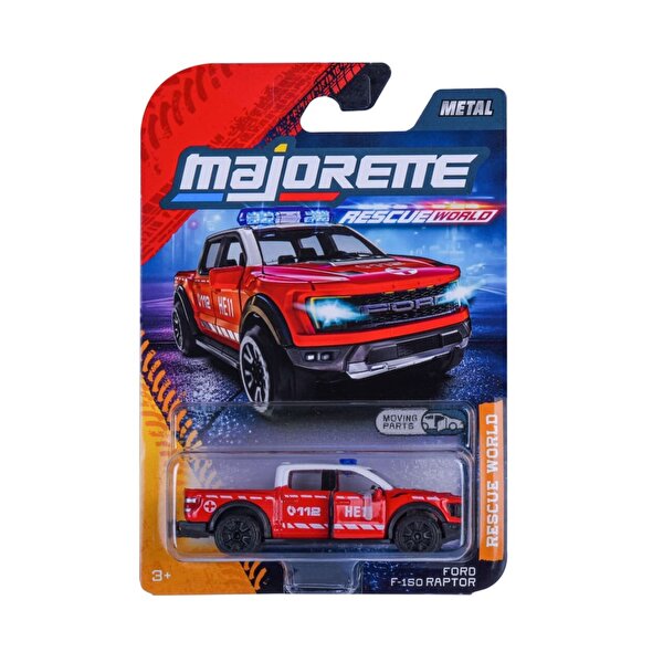 Majorette Rescue World Premium Serisi Model Araçlar Ford F-150 Raptor