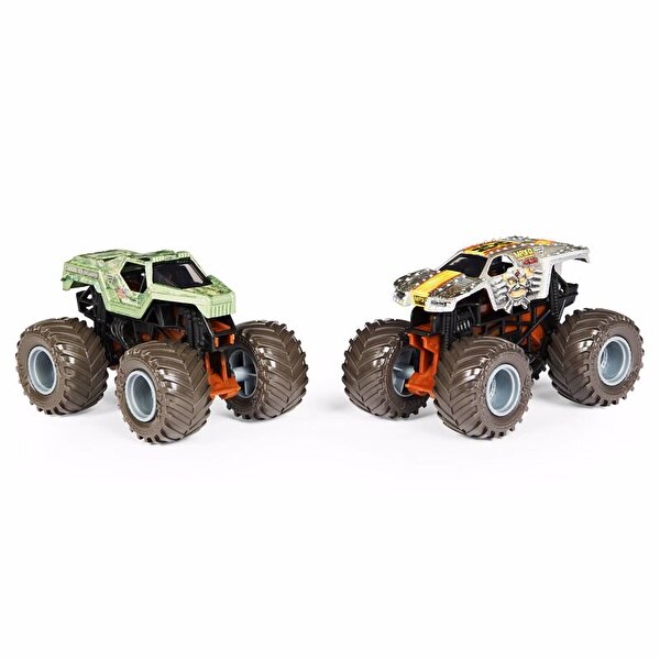 Monster Jam Dirty to Clean 1:64 İkili Araba Seti Soldier Fortune Max-D