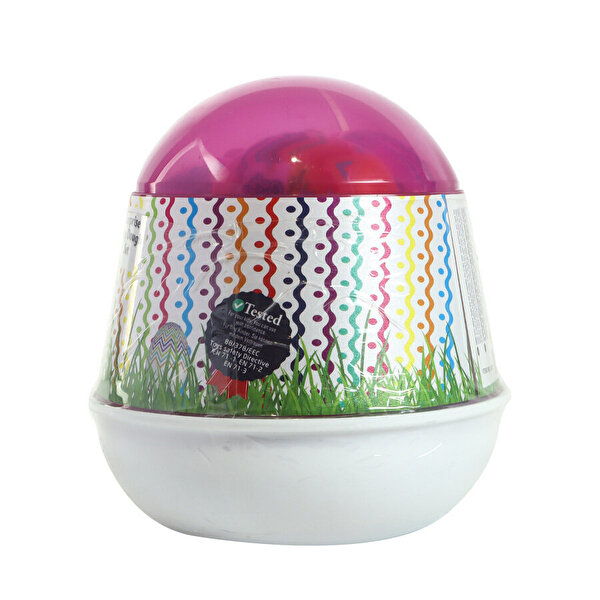 Eastern Büyük Sürpriz Yumurta Fuşya Beyaz