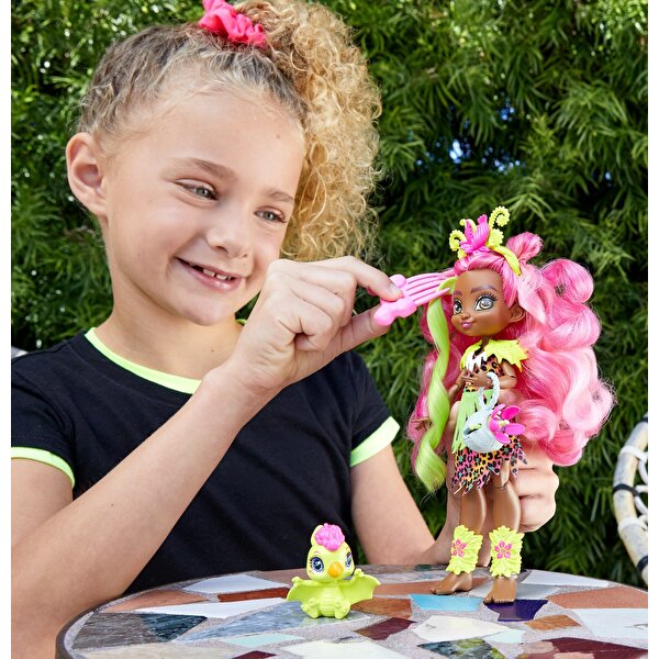 Cave Club Karakterleri Pembe Saçlı Fernessa Bebek GNL85