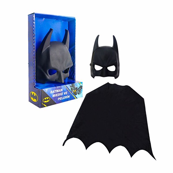 Batman Maske ve Pelerin İkili Set