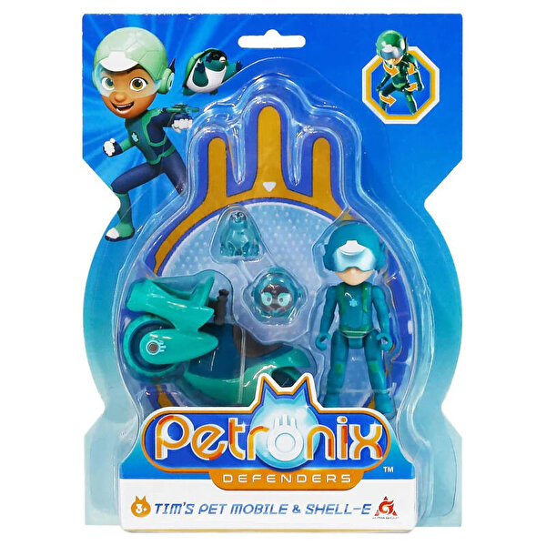 Petronix Savunucuları Tim'in Pet Mobi̇le Ve Shell-e 10 Hareketli̇ Aksiyon Figürü