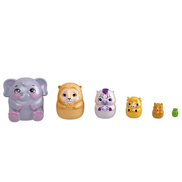 Enchantimals Secret Besties Bebek ve Ev Oyun Seti Zürafa Griselda'nın Çadırı HCF74