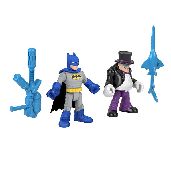 Imaginext DC Super Friends Figürler Classic Batman ve Penguin GWP60