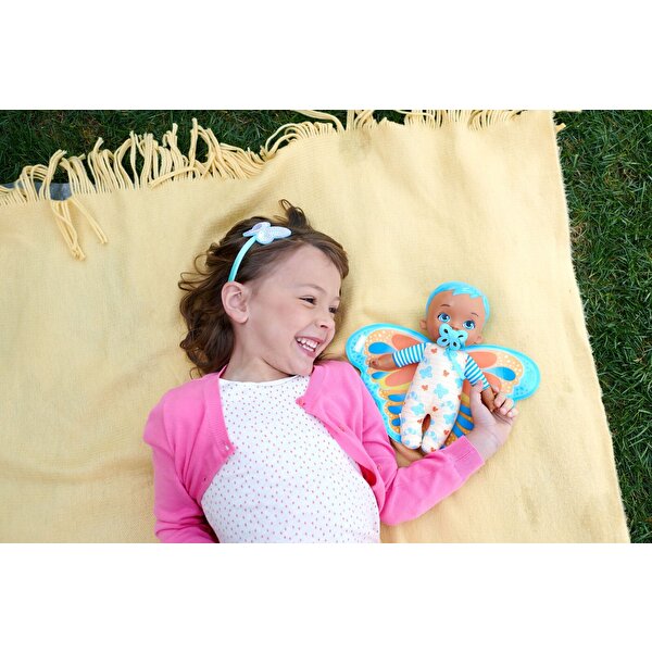 My Garden Baby İlk Kelebek Bebeğim Mavi Saçlı Bebek HBH38