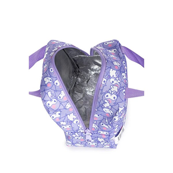 Kuromi Desenli Termal Beslenme Çantası Lila