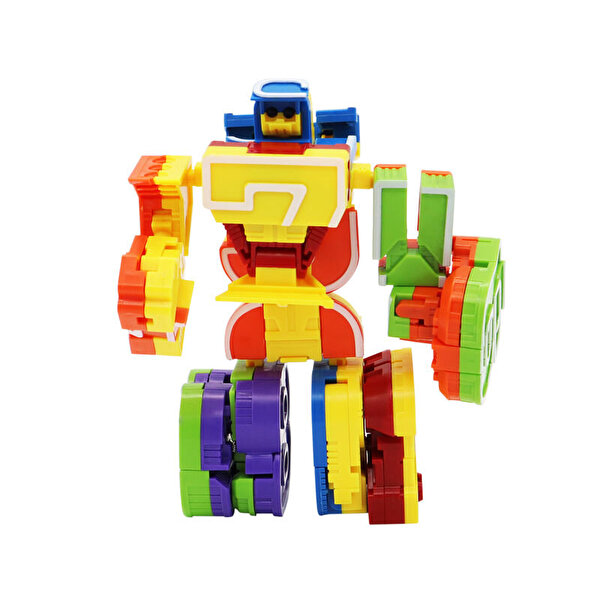 Dönüşen Neon Rakamlar 5 Numara