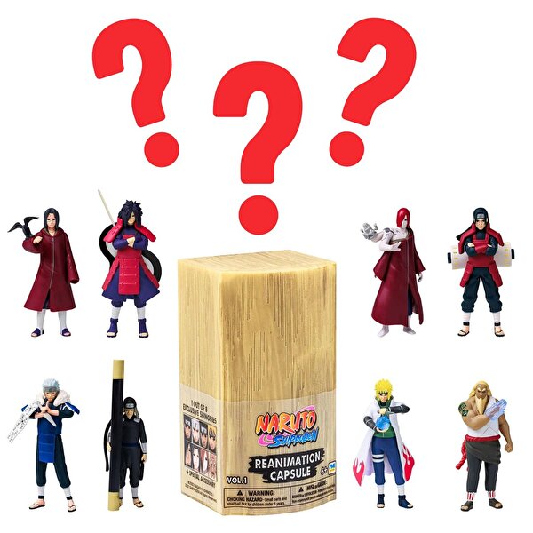 Naruto Shippuden Kapsül Mini Figürleri Sürpriz Paket