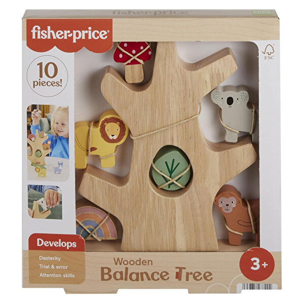 Fisher-Price Ahşap Denge Ağacı HXT87