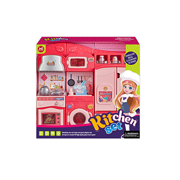 Sesli ve Işıklı Mini World Mutfak Oyun Seti 3