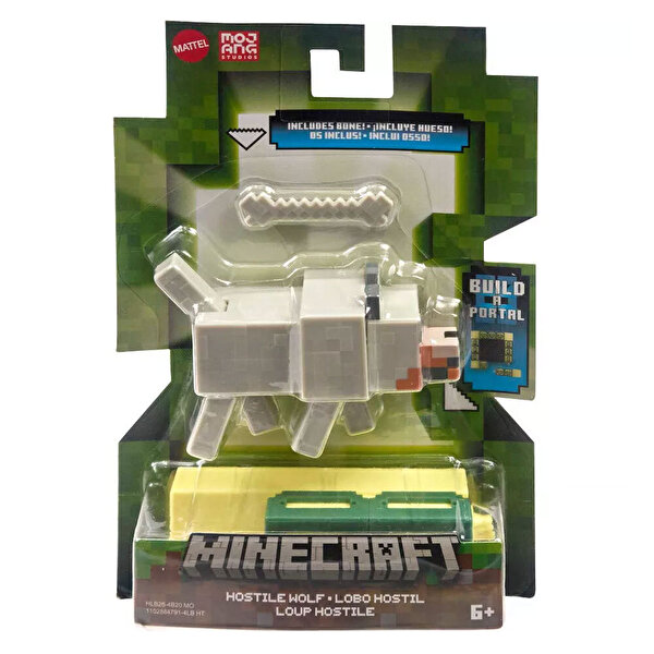 Minecraft Aksesuarlı Figürler Hostile Wolf HLB26