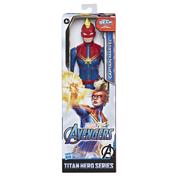 Marvel Avengers Endgame Titan Hero Figür Captain Marvel (E7875)