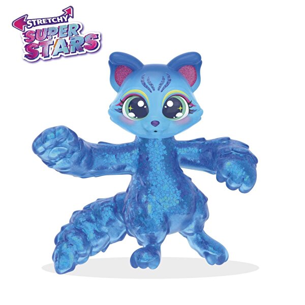 Superstars Super Blue Rycoonce Stretchy Figür