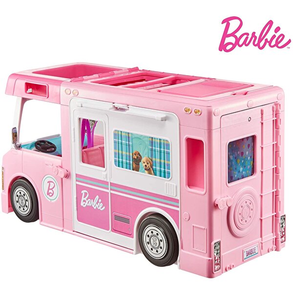 Barbie'nin Üçü Bir Arada Rüya Karavanı GHL93
