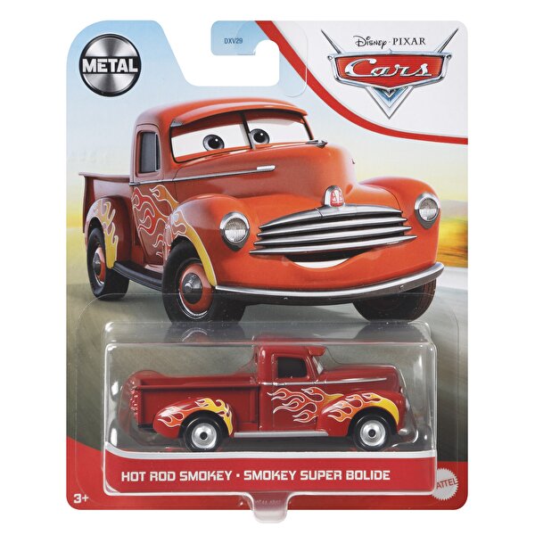 Cars 3 Tekli Karakter Araçlar Hot Rod Smokey GXG44