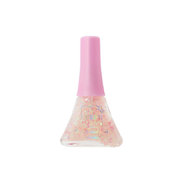 Lukky Soyulabilir Konfeti Simli Transparan Oje