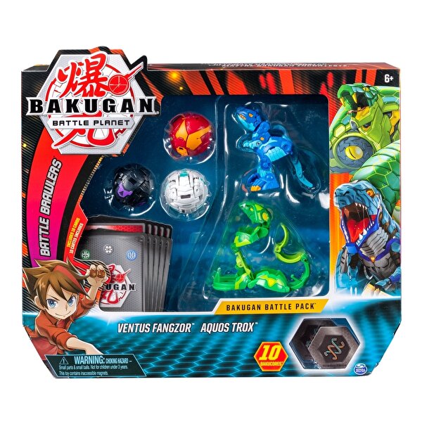 Bakugan Savaş Seti Ventus Fangzor / Aquos Trox