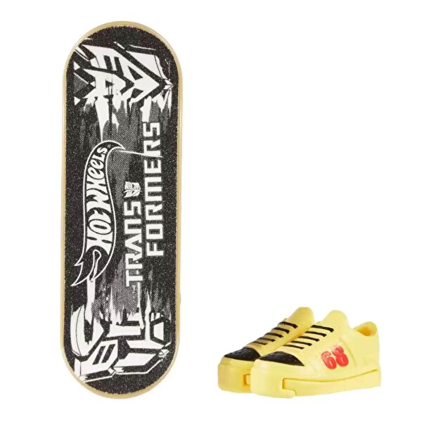 Hot Wheels Skate Parmak Kaykay ve Ayakkabı Paketleri Bumblebee HVK38