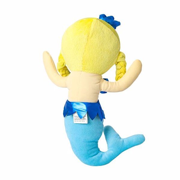 Deniz Kızı Bebek Sarı Saçlı Mavi Kuyruklu