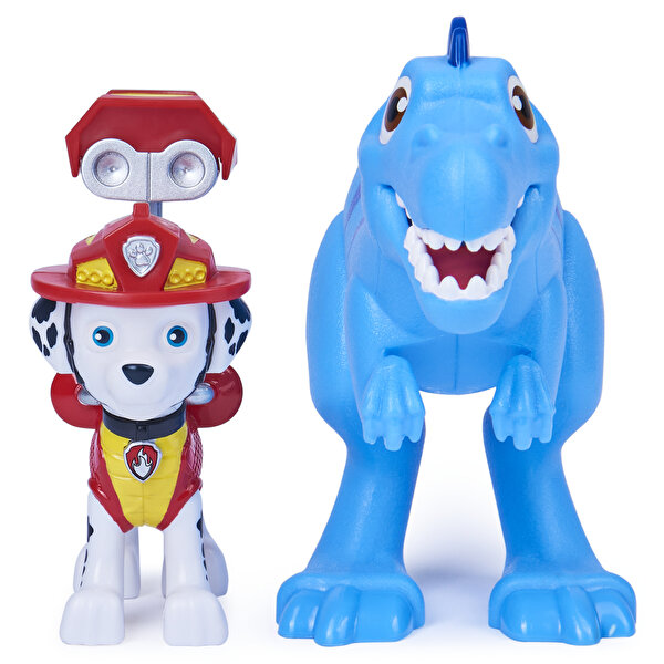 Paw Patrol Dino Yavruları Yardımcıları Figürler Marshall ve Velociraptor