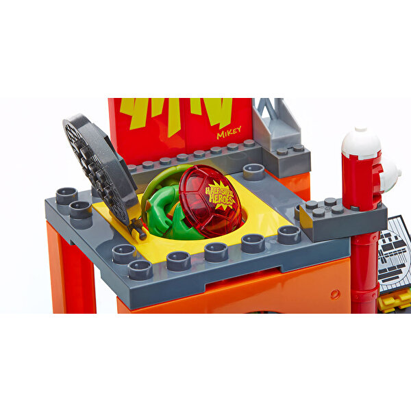 Mega Bloks TMNT Gizli Yeraltı Barınağı Oyun Seti 115 Parça