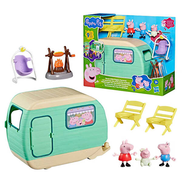 Peppa Pig Three Little Piggies Karavan Oyun Seti G2201
