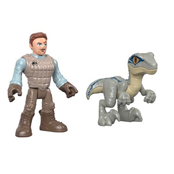 Imaginext Jurassic World Figürler Owen & Blue GBN18