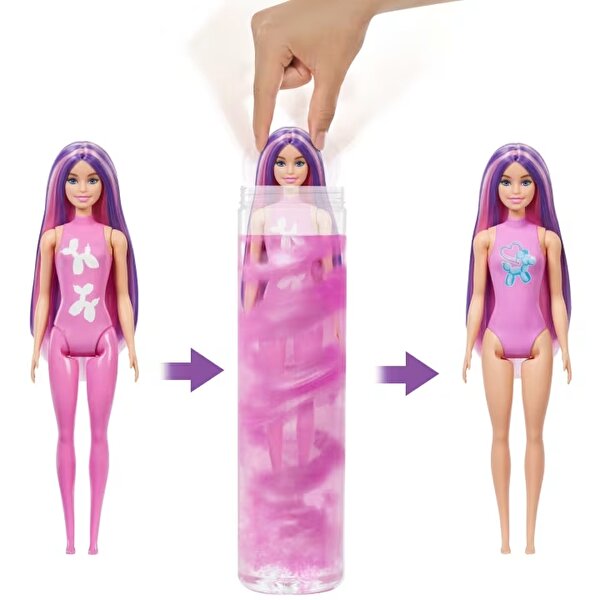 Barbie Color Reveal Balondan Hayvan Figürleri Serisi JFV58