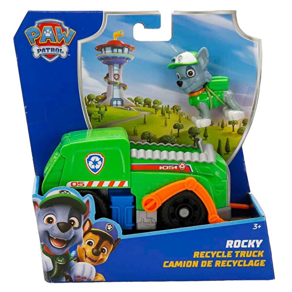 Paw Patrol Figür ve Görev Aracı Rocky