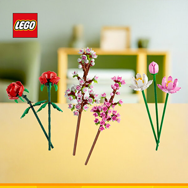 LEGO 3'lü Çiçek Seti
