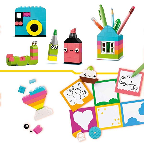 LEGO Classic Yaratıcı Mutlu Kutu 11042