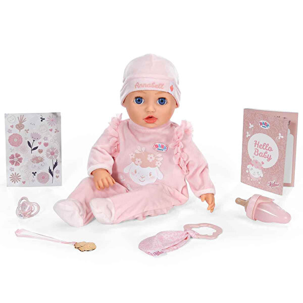 Sesli ve Hareketli Annabell Bebek 43 cm