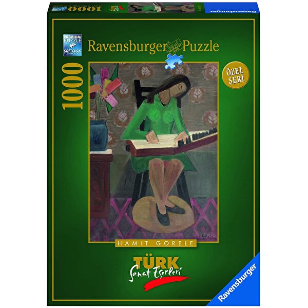 Ravensburger Puzzle 1000 Parça Kanun Çalan Kız