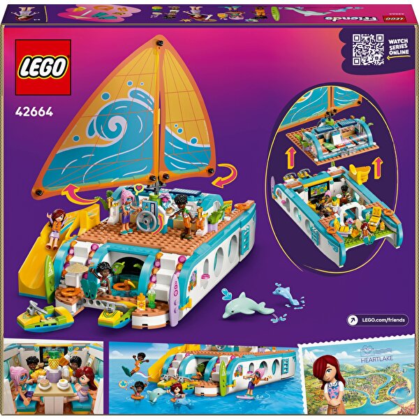 LEGO Friends Gezi Teknesi Macerası 42664