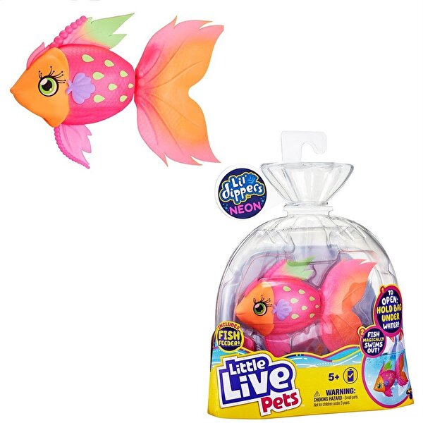 Little Live Pets Yüzen Balıklar S3 Tekli Paket Pembe
