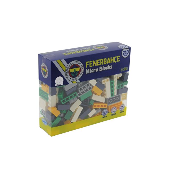 Fenerbahçe Renkli Bloklar 210 Parça Kutulu