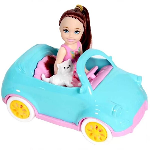 Mi̇ra Bebekli̇ Mini Car Mavi
