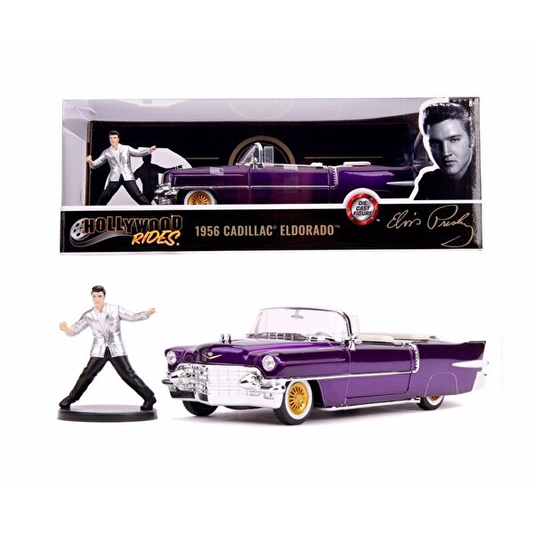 Jada Elvi̇s Presley ve 1956 Eldorado Cadillac 1:24