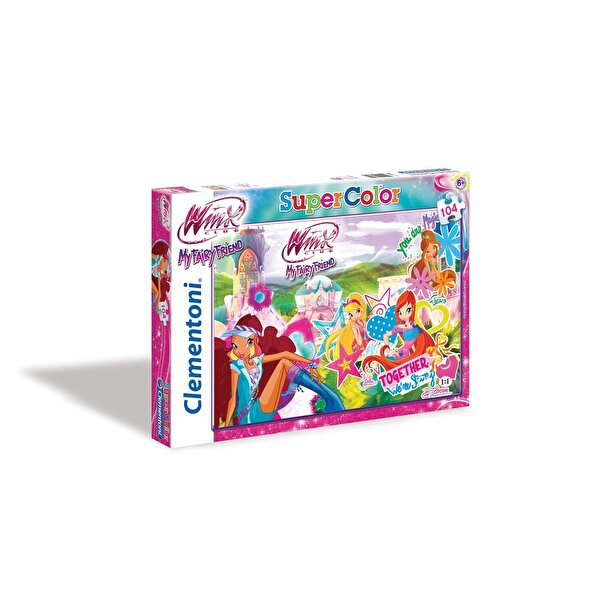 Winx Birlikte Güçlüyüz Puzzle 104 Parça