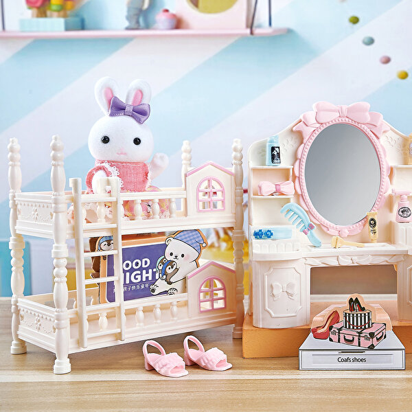 Bay Dreamy Mini Tavşan Yatak Odası Mobilya Seti