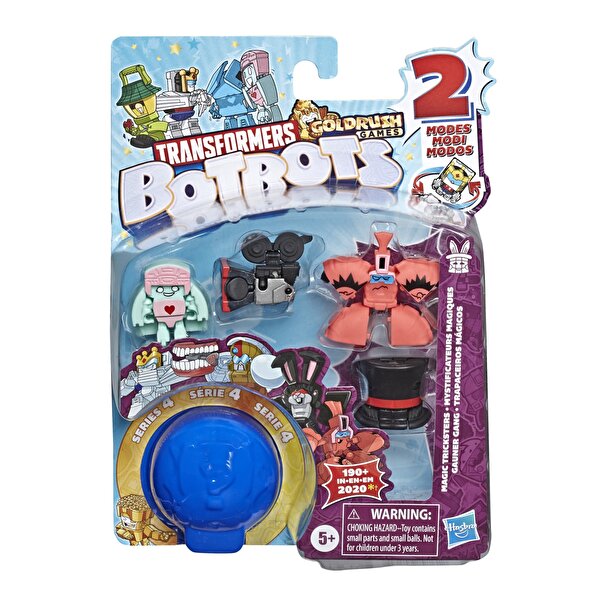 Transformers Botbots 5'li Paket Magic Trickers E8480