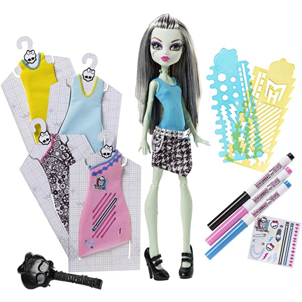 Monster High Çılgın Kıyafet Tasarım Merkezi