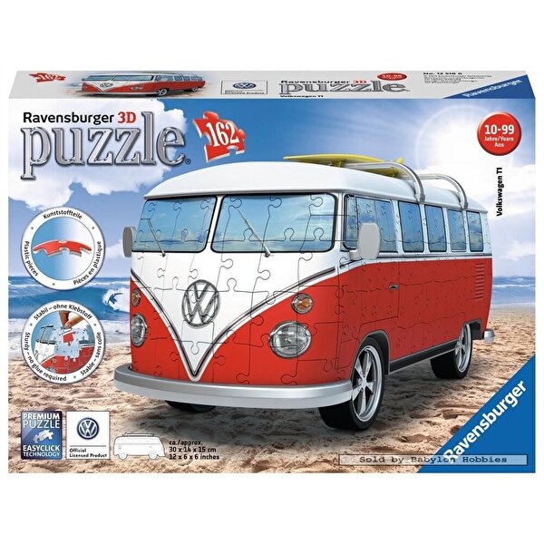 VW T1 Minibüs 3D Puzzle
