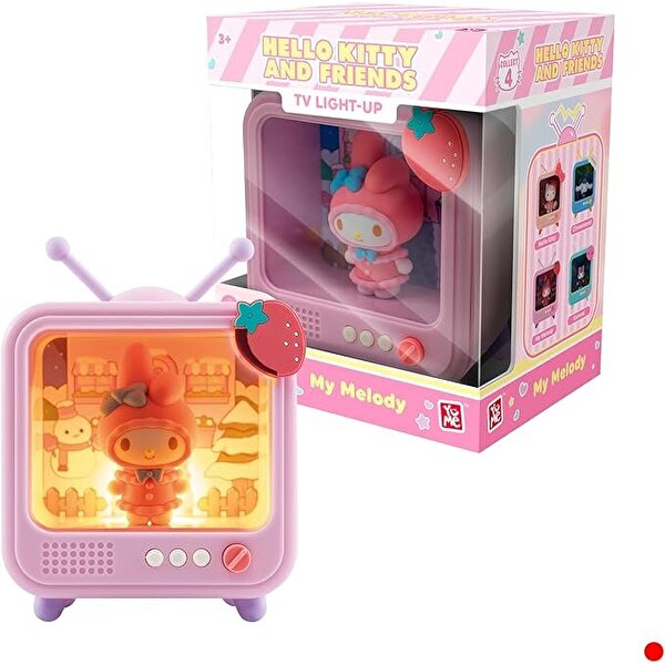Yume Toys Hello Kitty And Friends Bedside Light TV Serisi My Melody