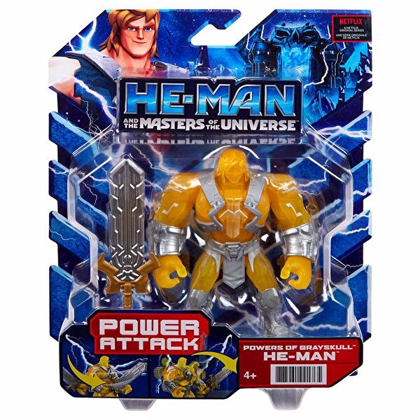 He-Man ve Masters of the Universe Aksiyon Figürleri Powers of Grayskull He-Man HBL73