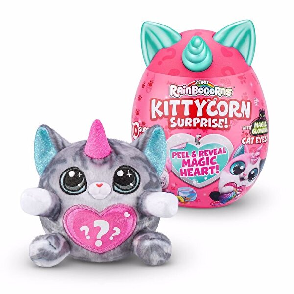 Rainbocorns Kittycorn Mini Sürpriz Yeşil Kedi Kulaklı