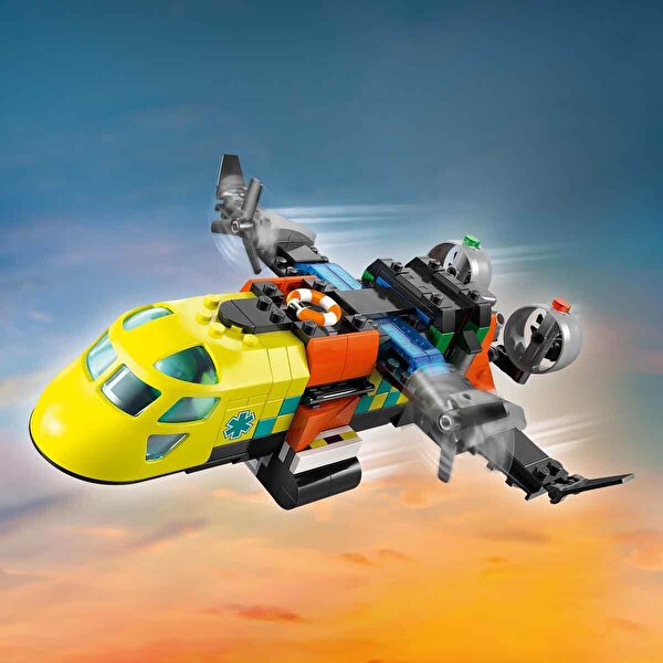 LEGO City Uçak Servis Kamyonu ve Hoverkraft Karışımı 60505