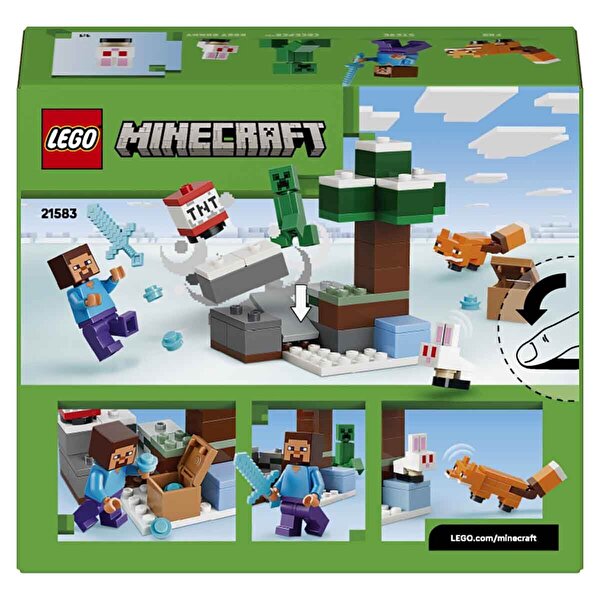 LEGO Minecraft Steve’in Tayga Macerası 21583